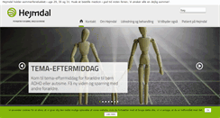 Desktop Screenshot of hejmdal.dk